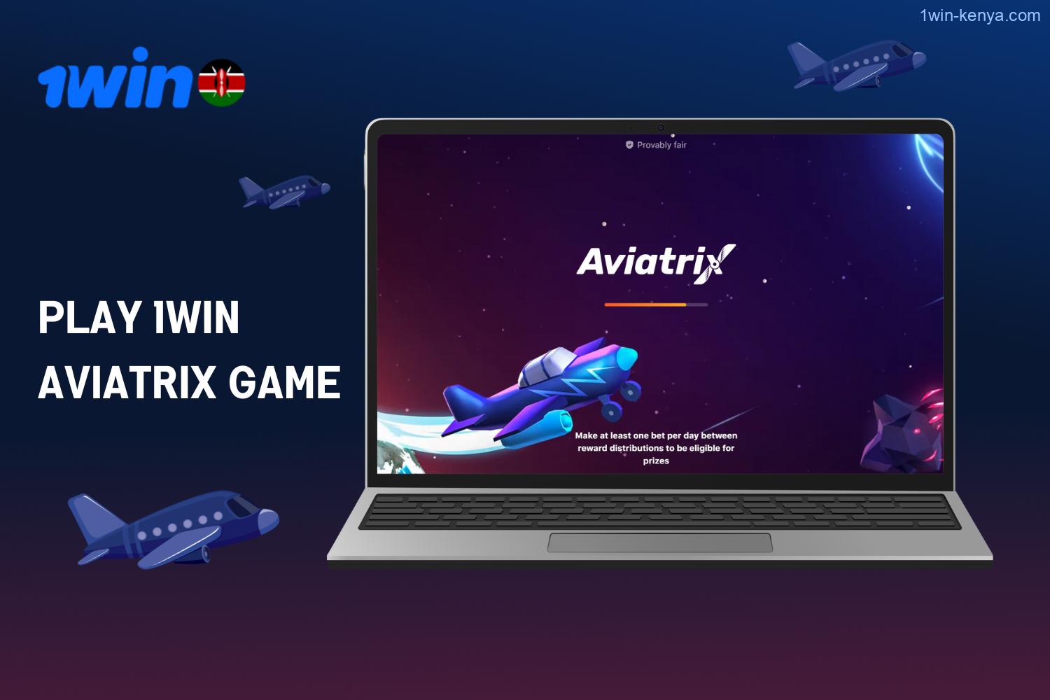 The Aviatrix game on 1win is designed to be fast-paced and accessible to all players in Kenya, providing the chance to win actual money.