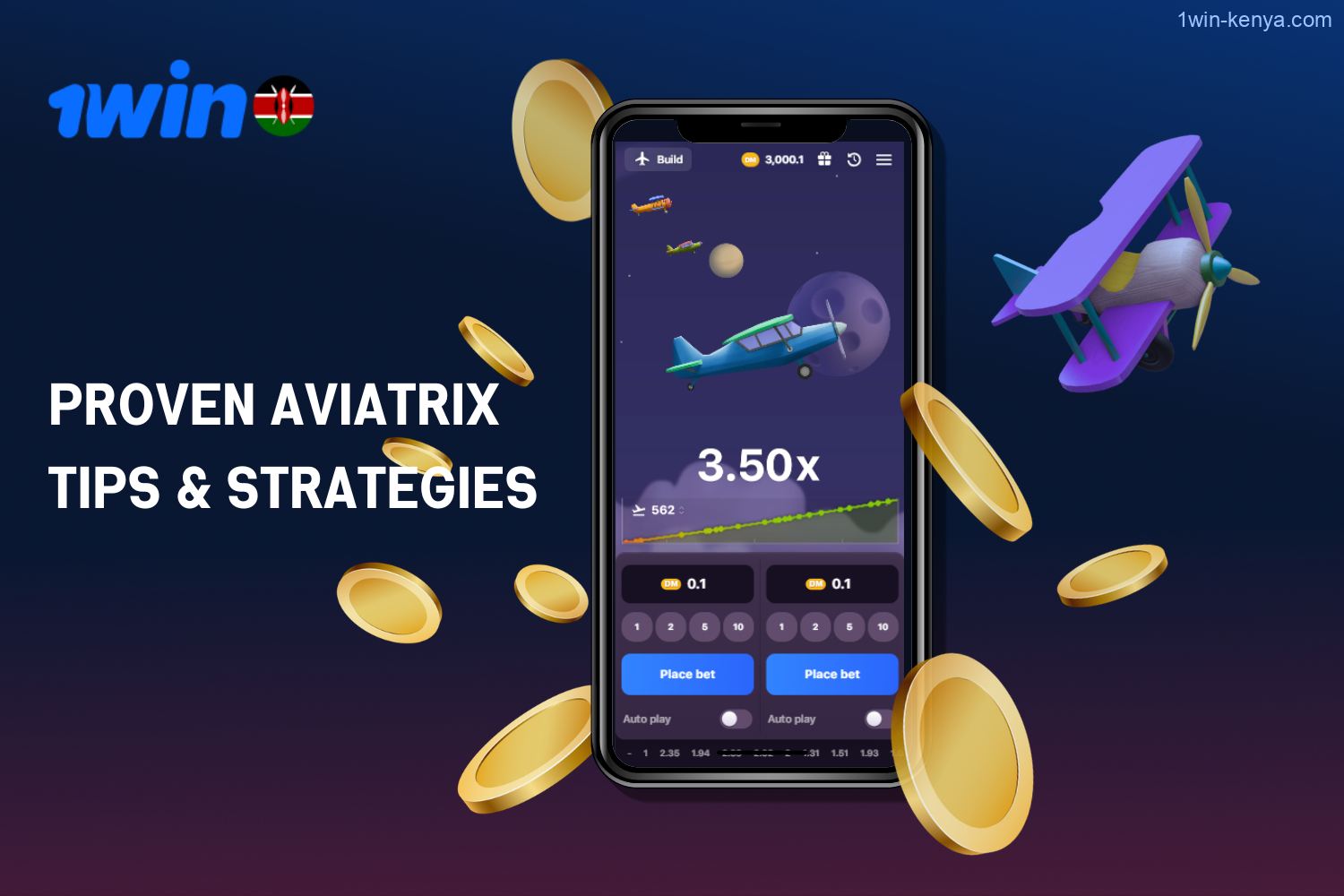 The tried-and-true tips and strategies of Aviatrix at 1win will assist players from Kenya in achieving success.