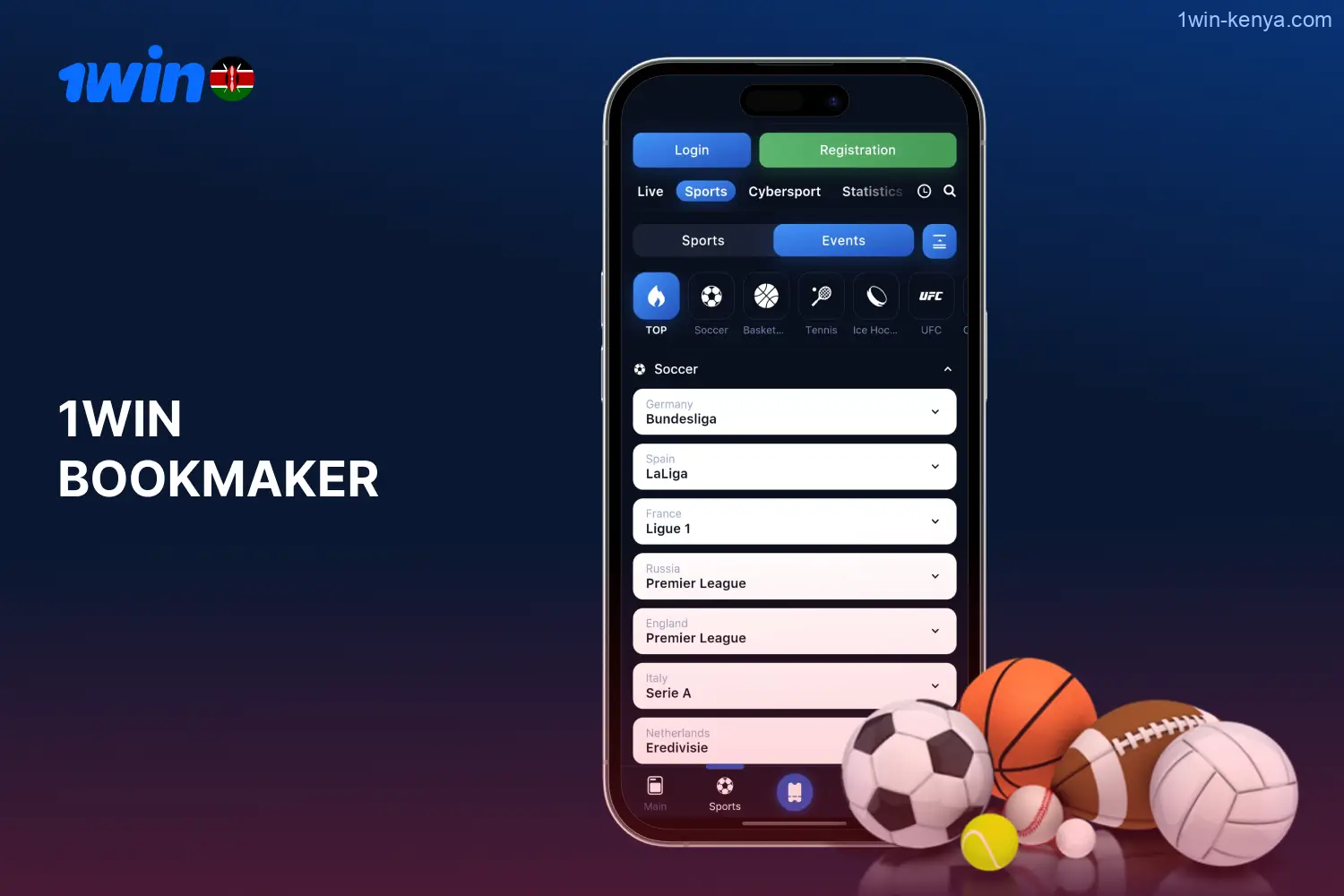 Users of 1win in Kenya can enjoy betting opportunities across a broad spectrum of over 35 sports and various betting modes, including pre-match options.