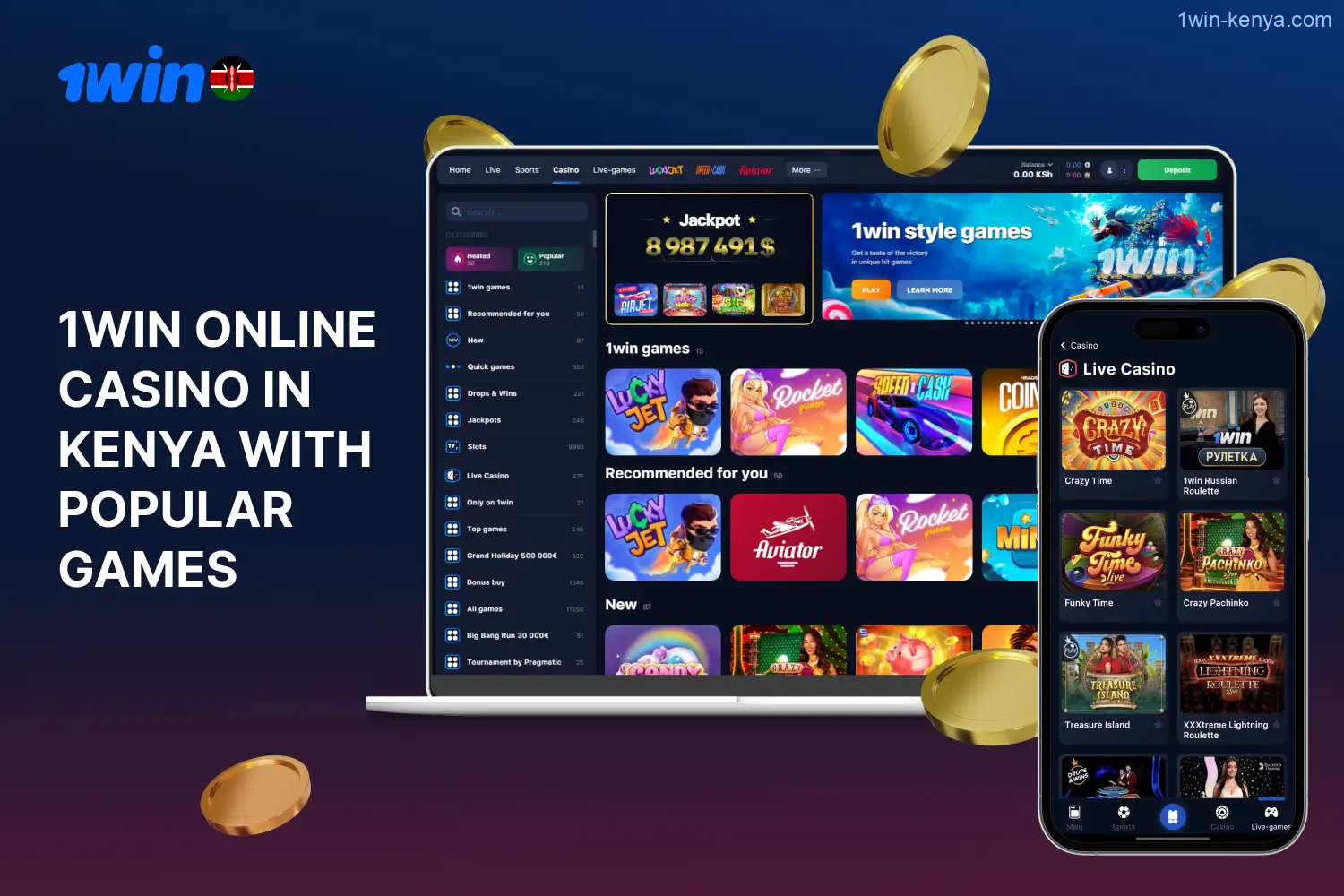 At 1win casino, you can find an extensive collection of over 13,000 different gambling games, catering to all types of players.