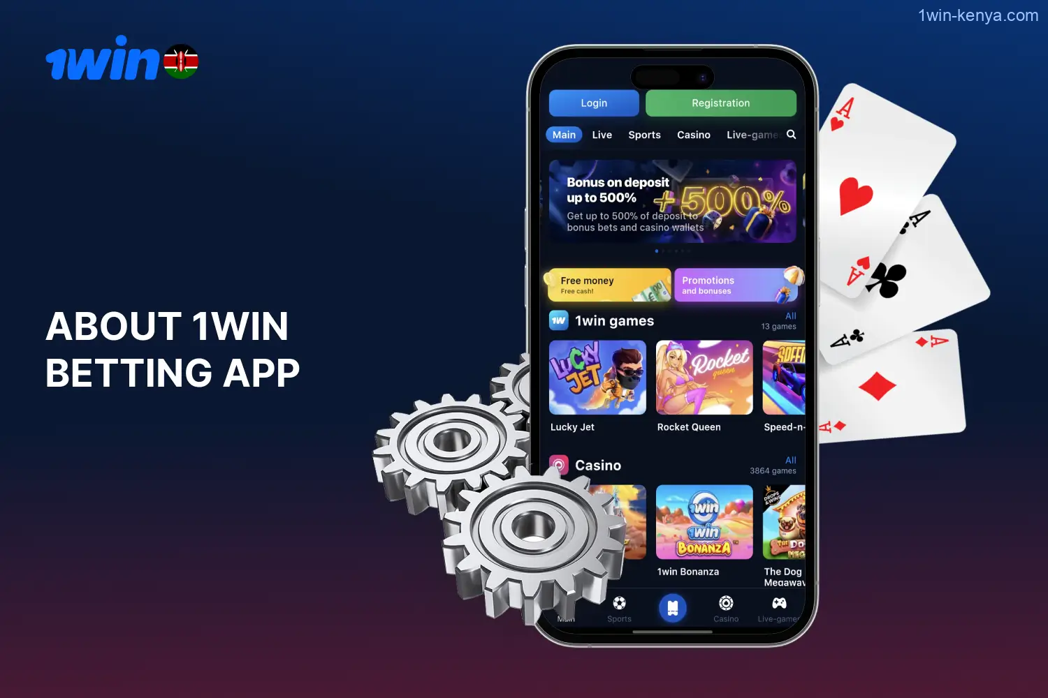 The 1win betting app is particularly favored by users from Kenya
