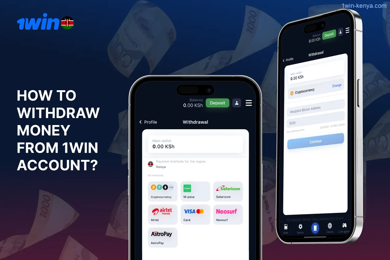 There must be sufficient funds in your balance for the selected payment option;